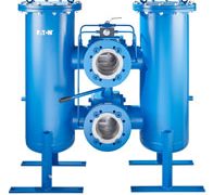 DWF duplex lubrication oil filters by Eaton
