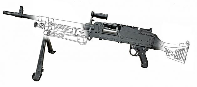 C6A1 machine guns prototype Colt Canada