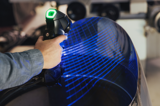 Creaform’s HandySCAN in action